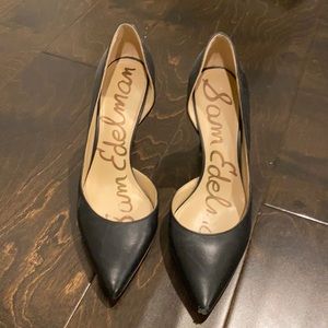 Sam Edelman black heels size 7